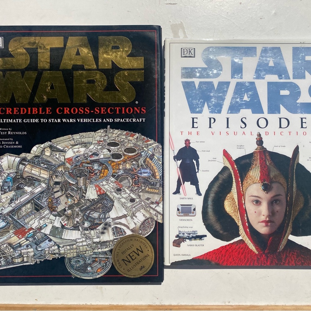 Star Wars Visual Dictionary and Cross-Sections Set